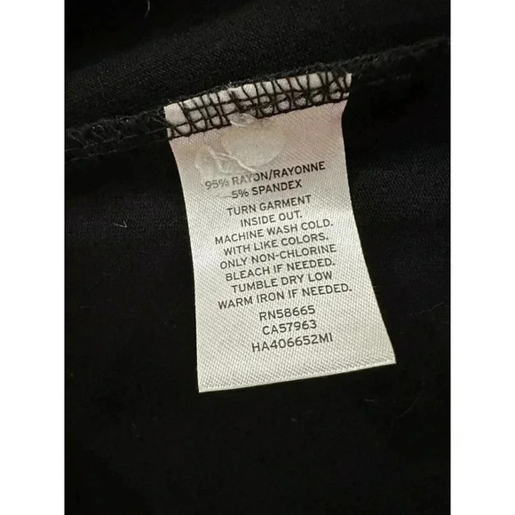 Halogen, wrap blouse top, Black, Petite XXS - Picture 5 of 5